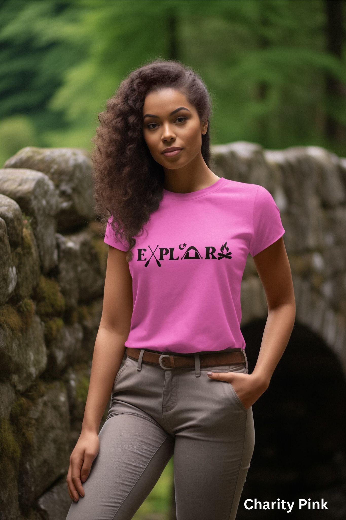 Explore T-Shirt - Hiking, Camping & Wilderness Adventure Tee