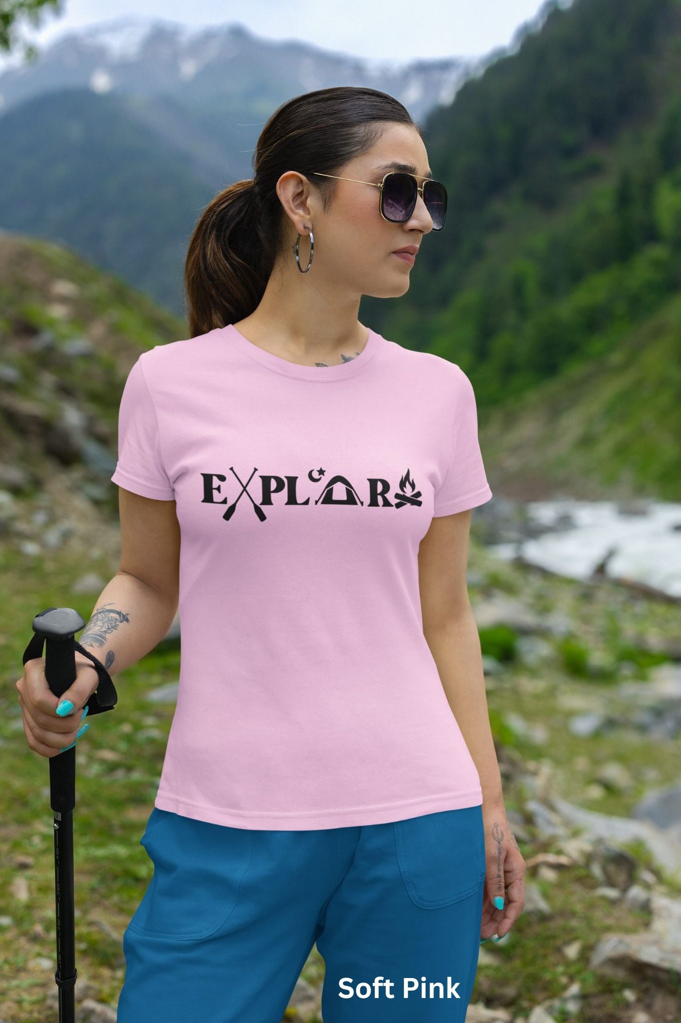 Explore T-Shirt - Hiking, Camping & Wilderness Adventure Tee