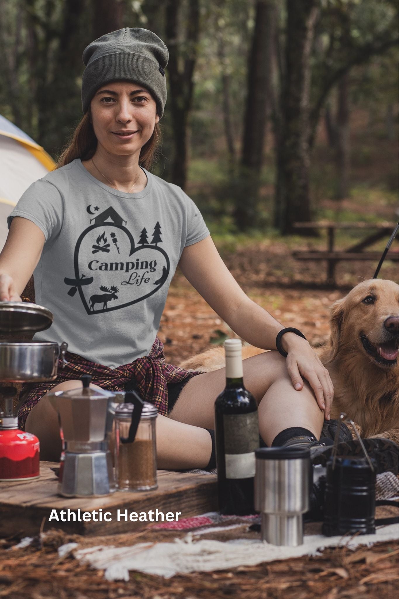 Camping Life T-Shirt - Outdoor Adventure - Nature Inspired Shirt