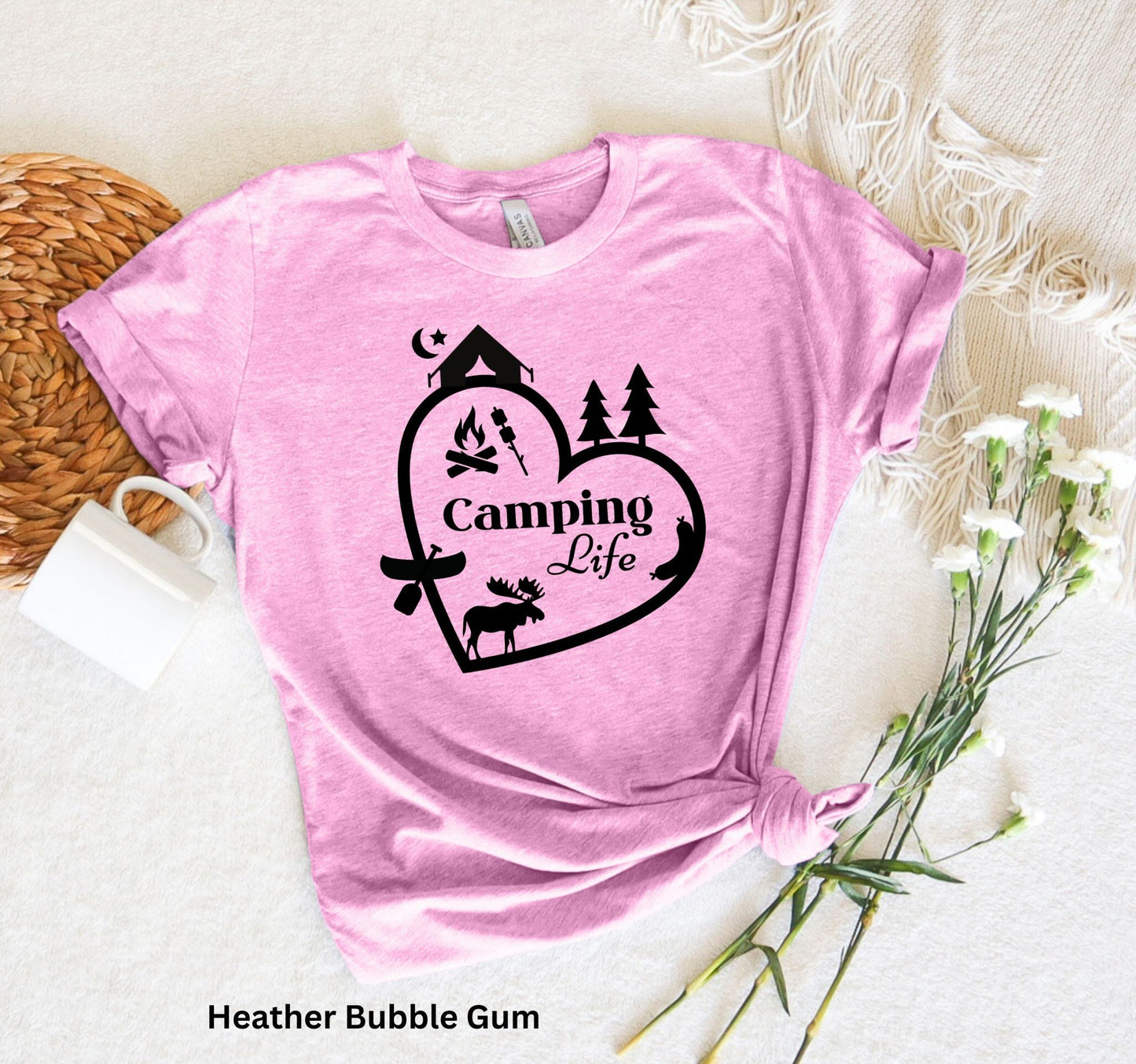 Camping Life T-Shirt - Outdoor Adventure - Nature Inspired Shirt