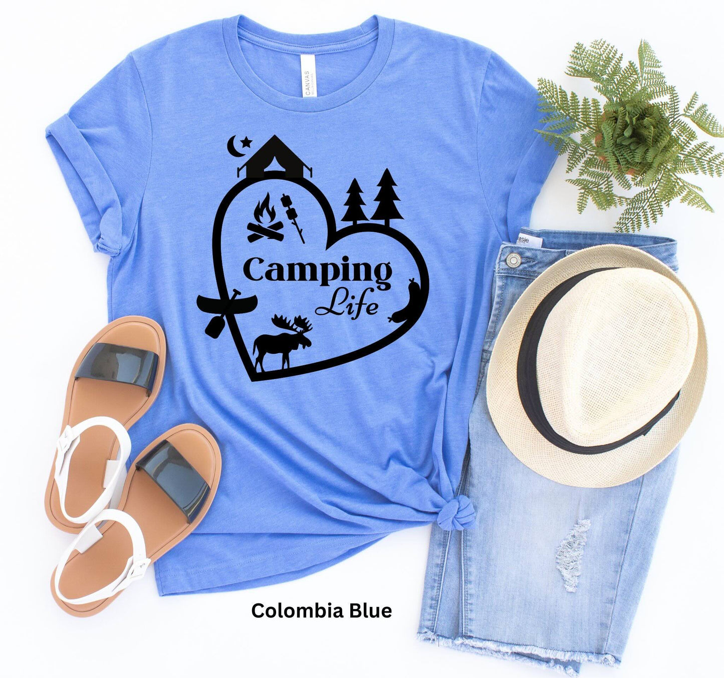 Camping Life T-Shirt - Outdoor Adventure - Nature Inspired Shirt