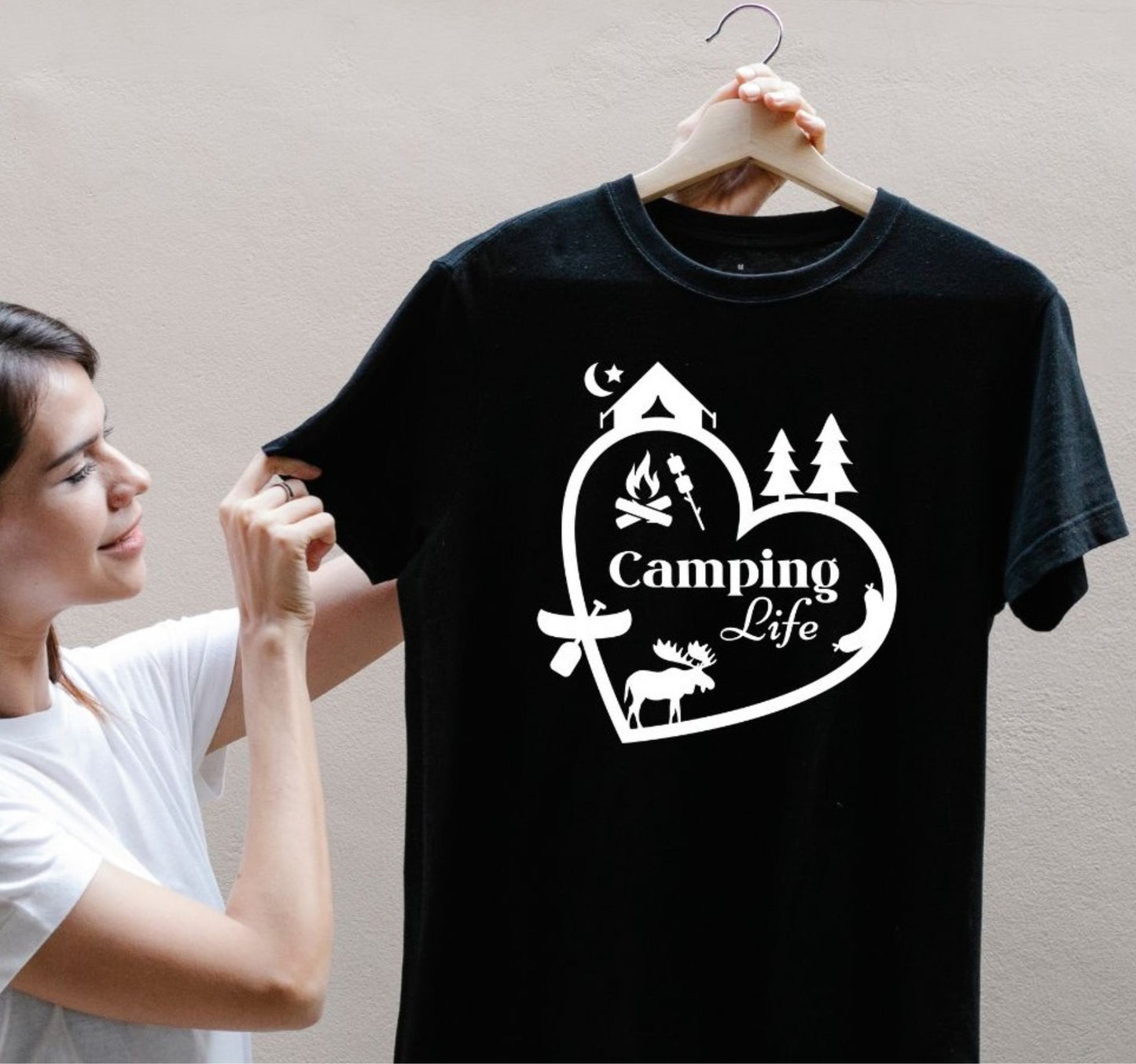 Camping Life T-Shirt - Outdoor Adventure - Nature Inspired Shirt