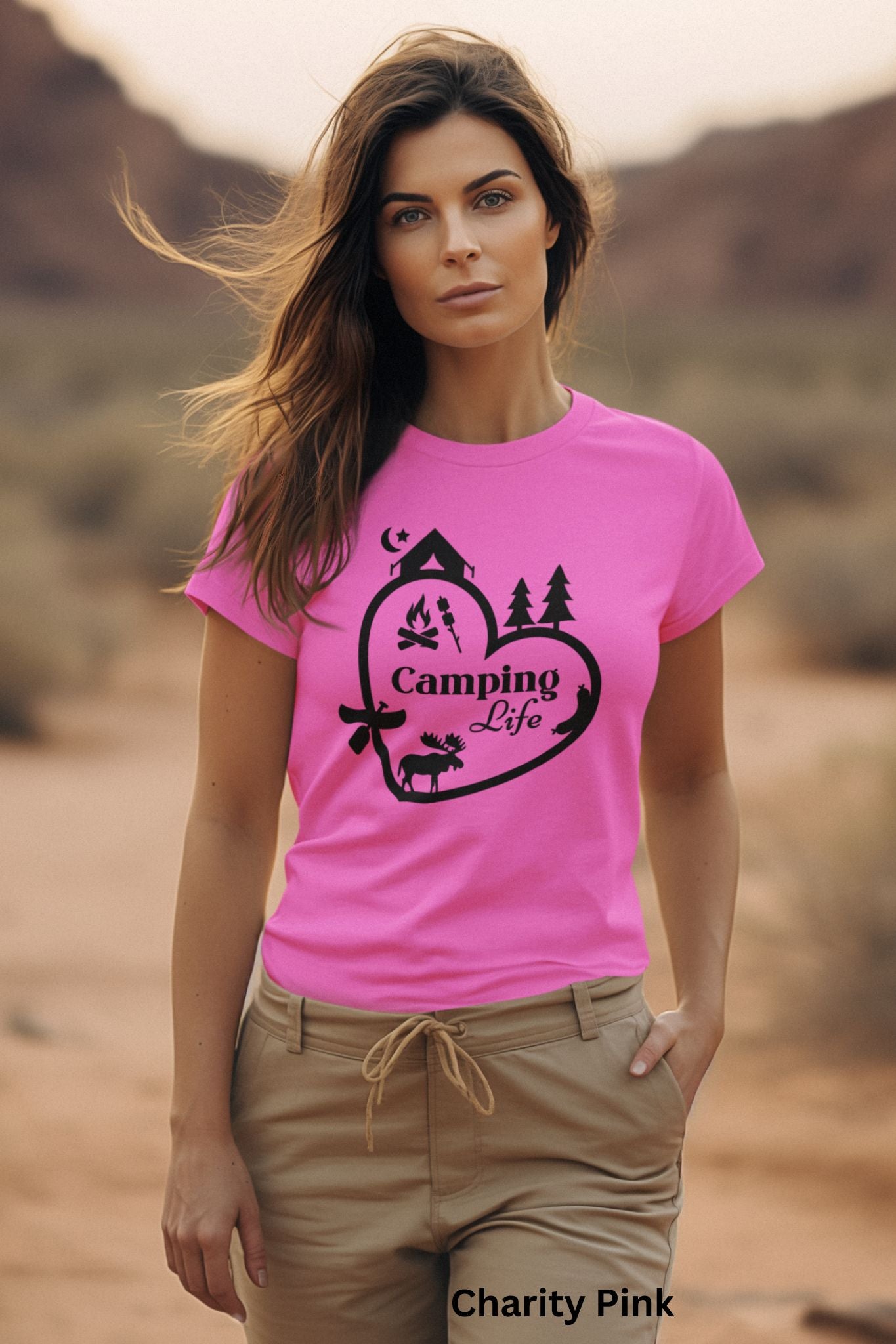 Camping Life T-Shirt - Outdoor Adventure - Nature Inspired Shirt
