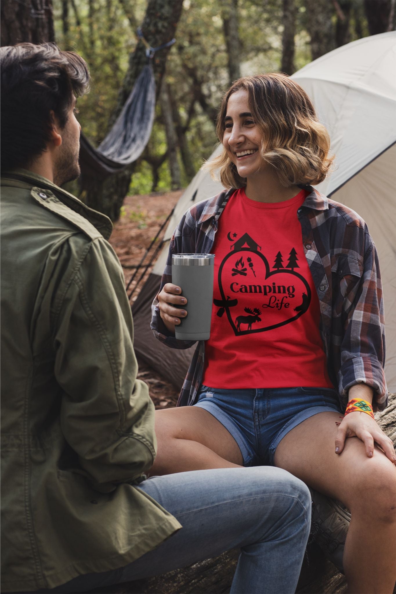 Camping Life T-Shirt - Outdoor Adventure - Nature Inspired Shirt