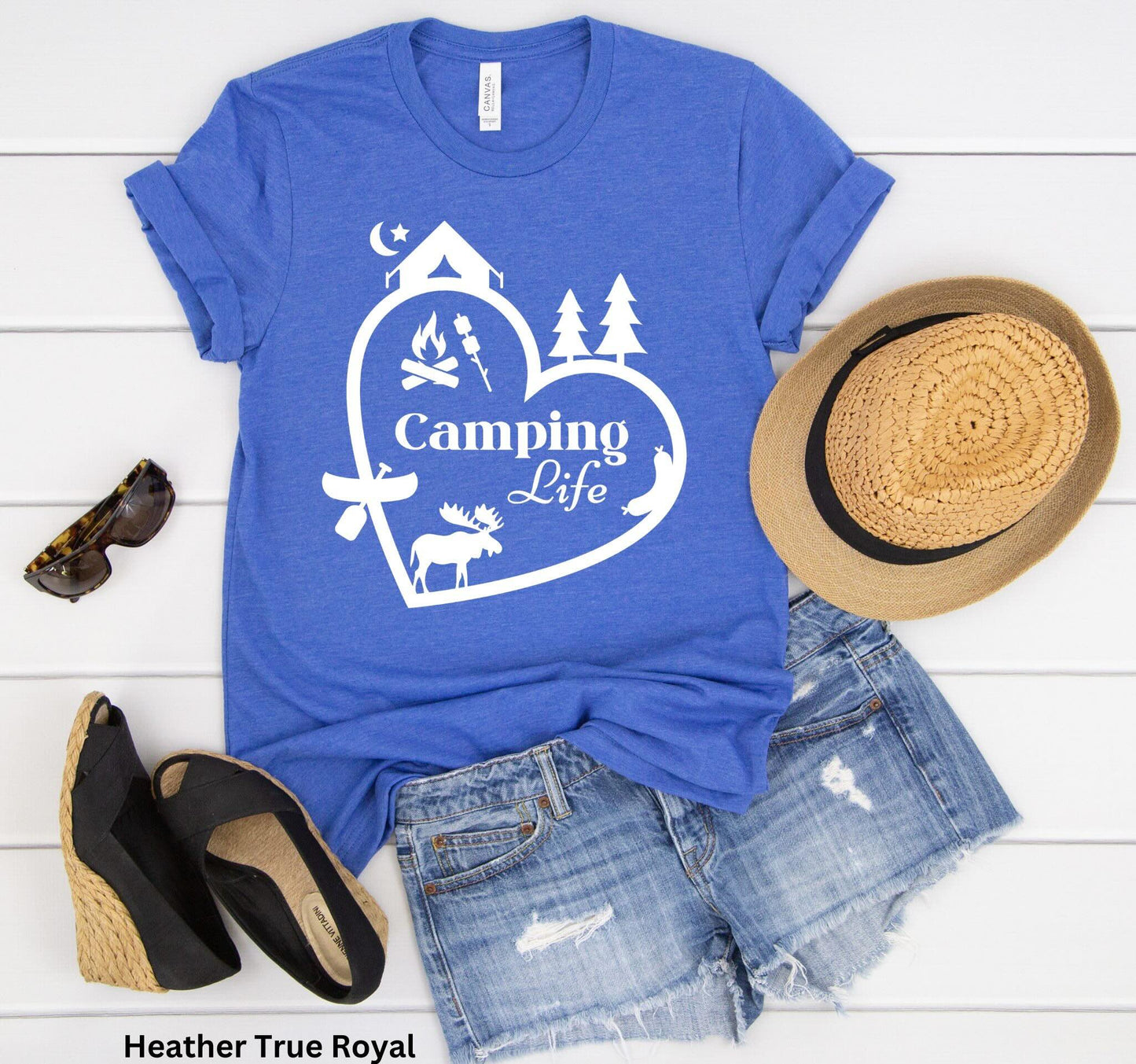 Camping Life T-Shirt - Outdoor Adventure - Nature Inspired Shirt