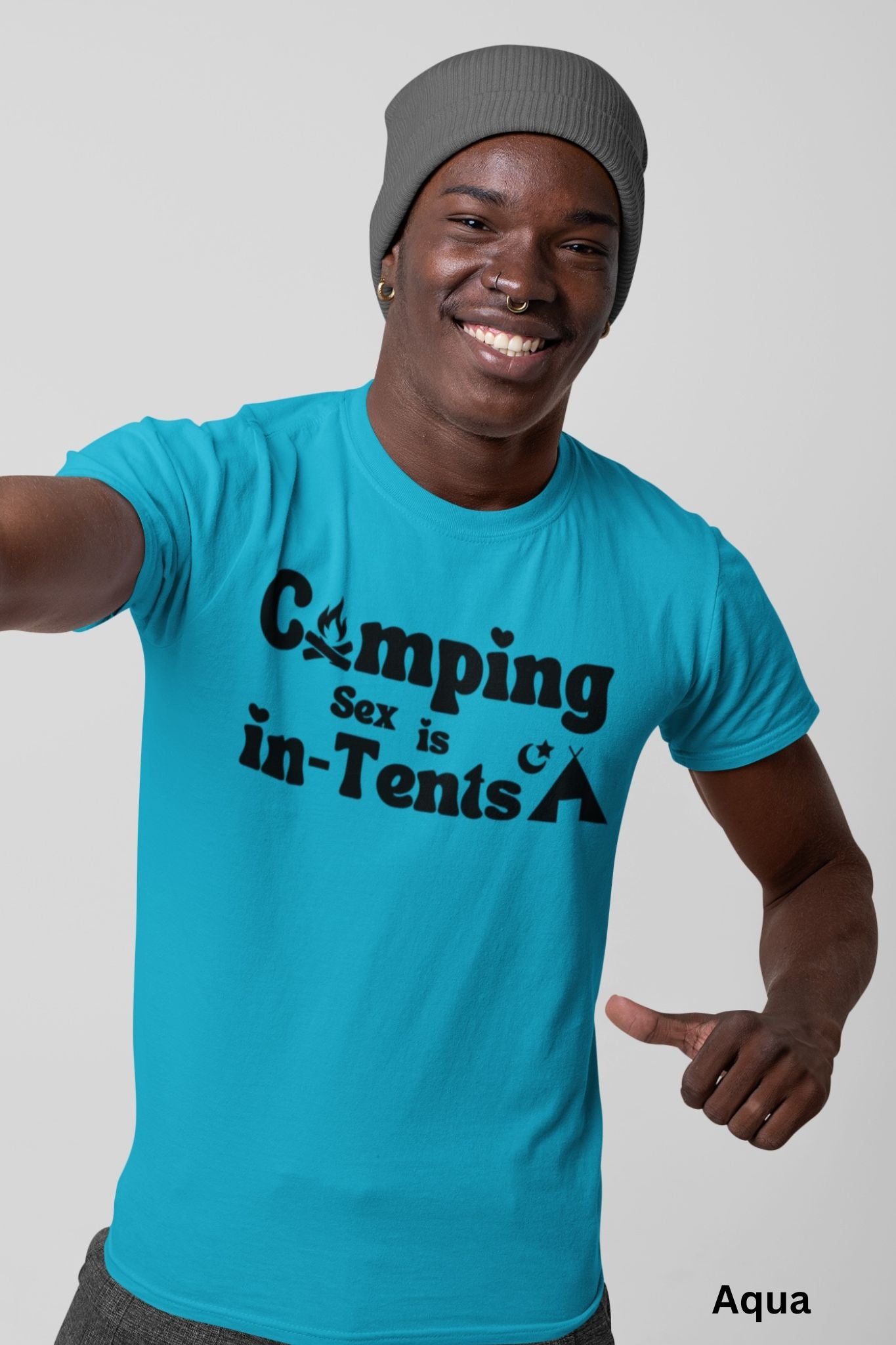 Camping Sex is in Tents T-Shirt - Funny Outdoor Camping Tee