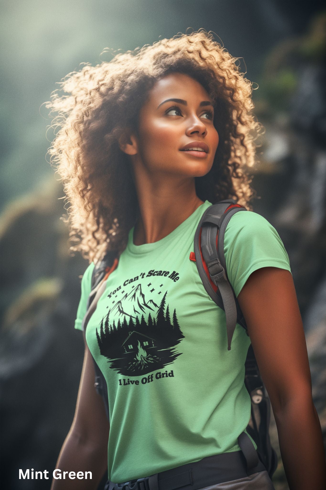 You Can't Scare Me I Live Off-Grid -Homesteading & Survivalist Tee