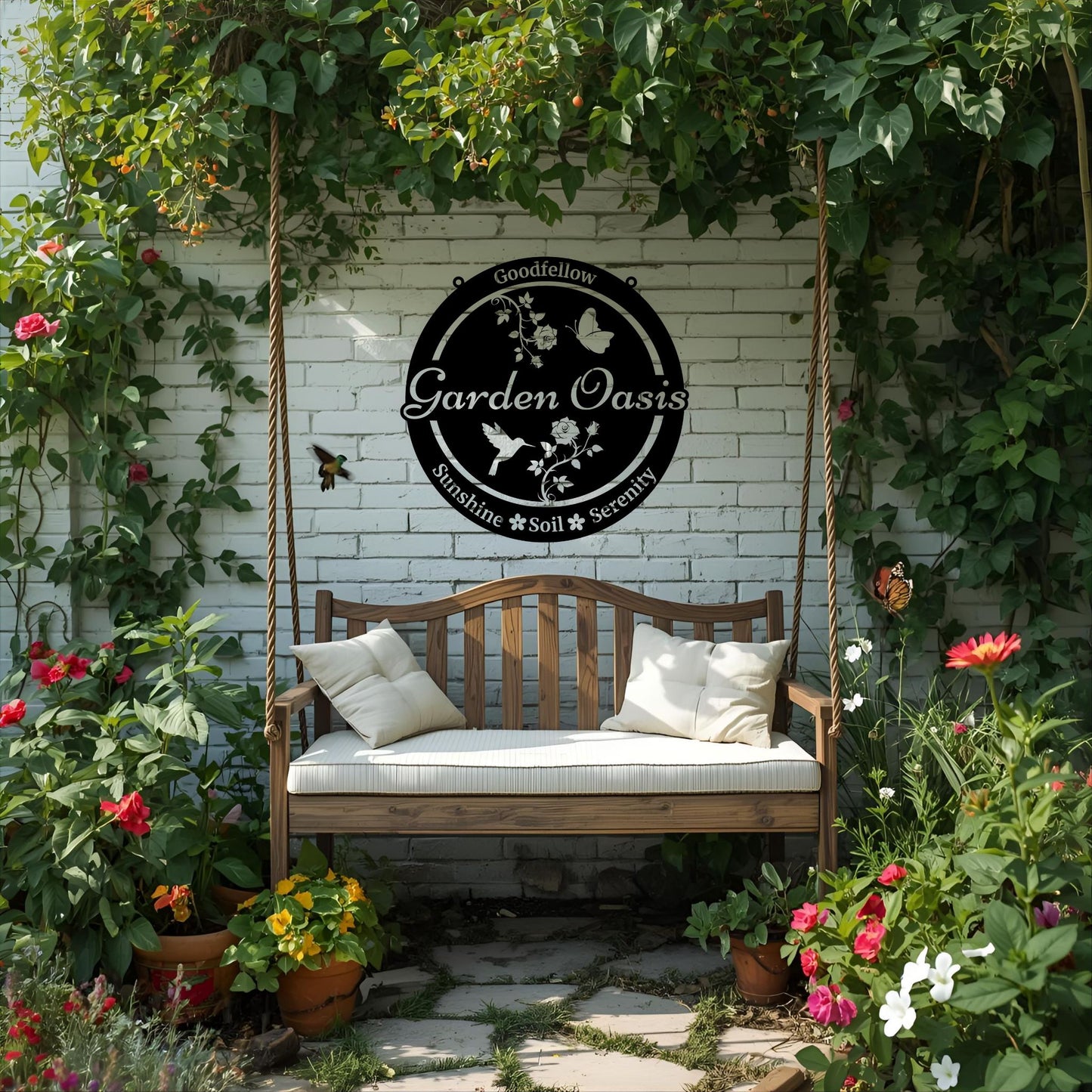 Garden Oasis - Sunshine, Soil, Serenity
