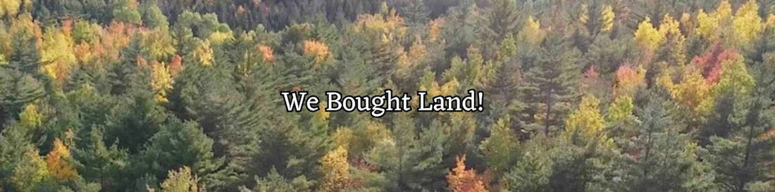 Off-grid land for our homestead dreams