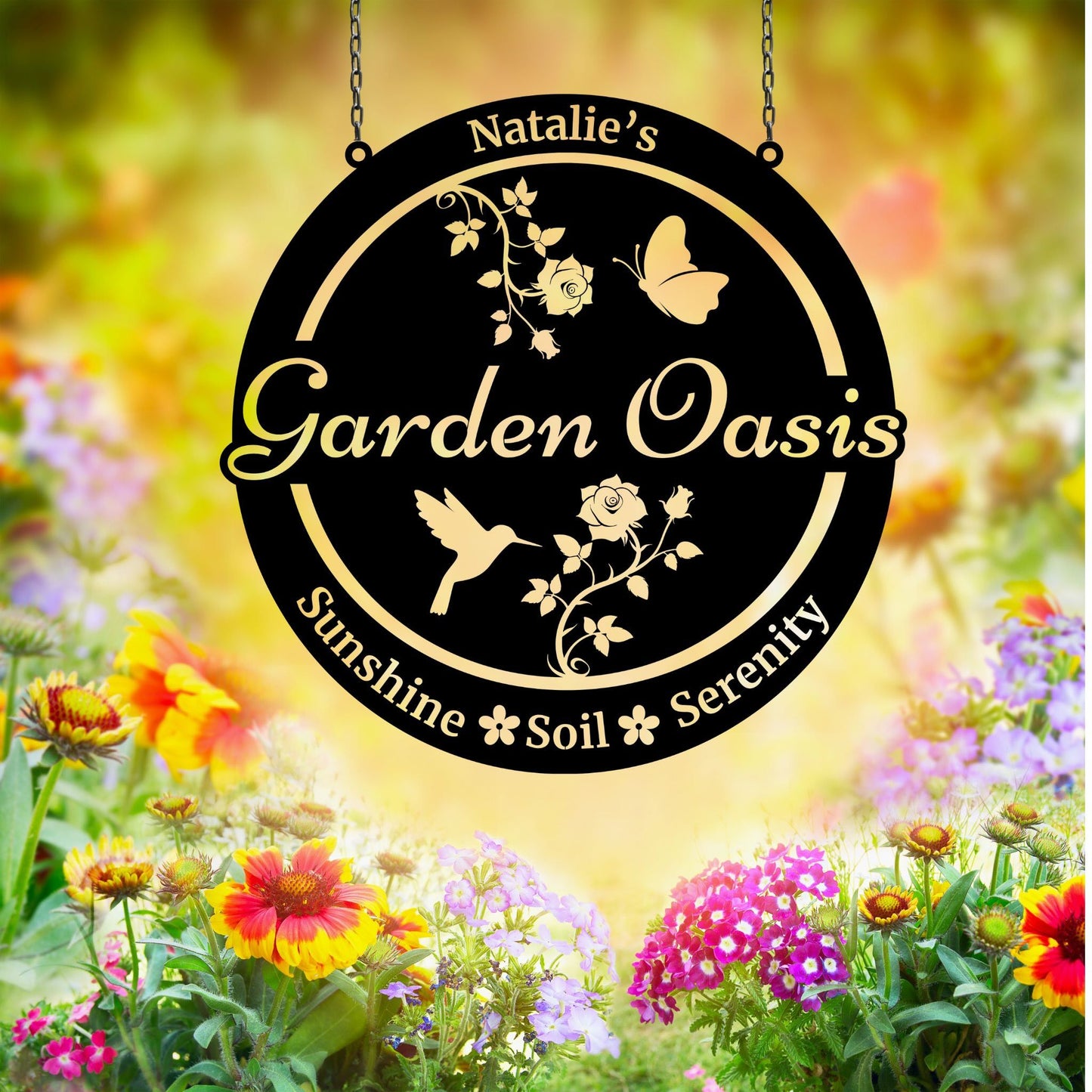 Garden Oasis - Sunshine, Soil, Serenity