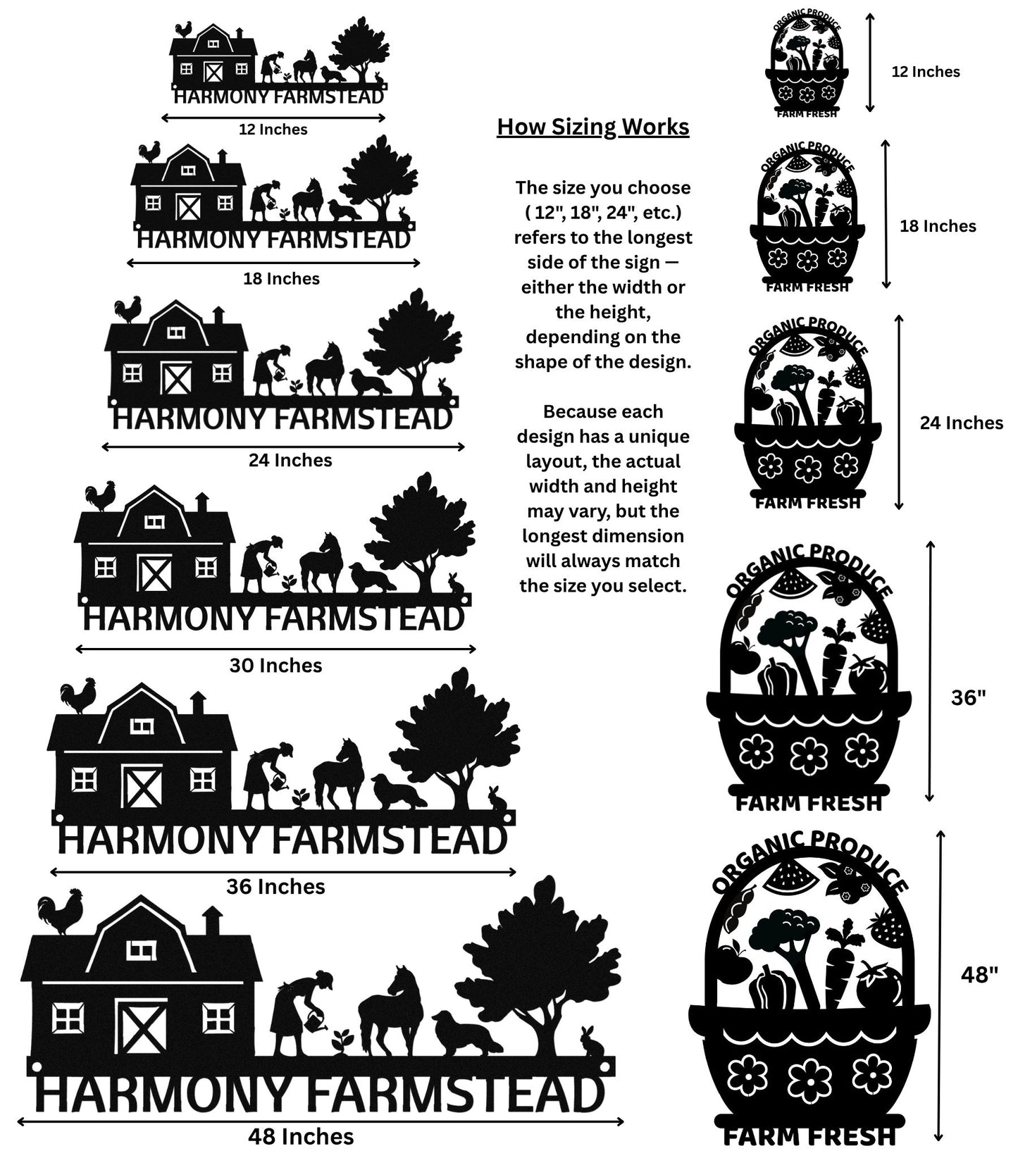 Hogs & Kisses Farmhouse Sign