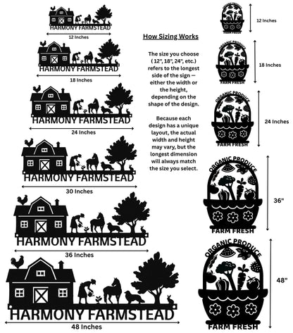 Hogs & Kisses Farmhouse Sign